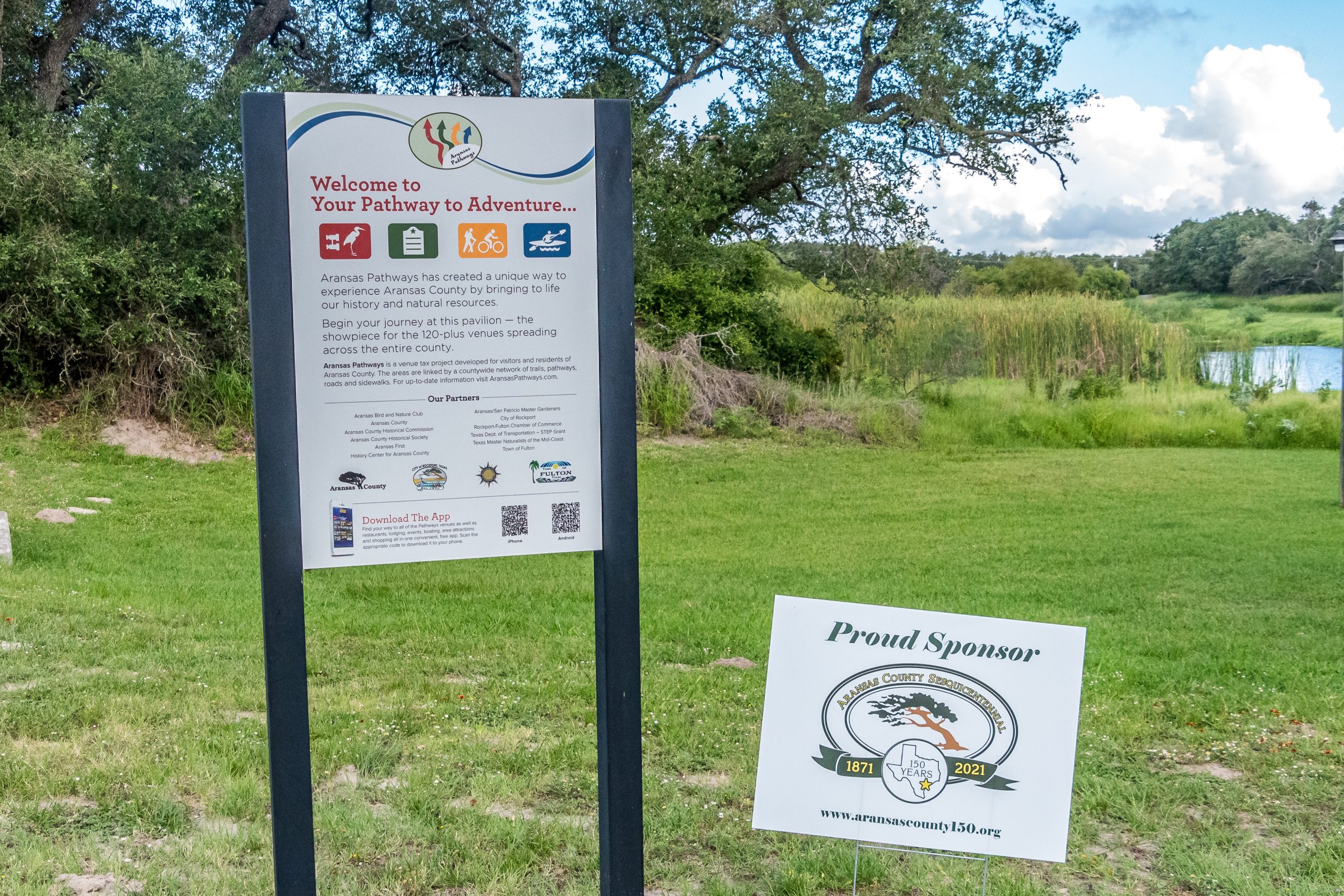 Aransas Pathways Center - Pavilion & Bridge Tule Creek West