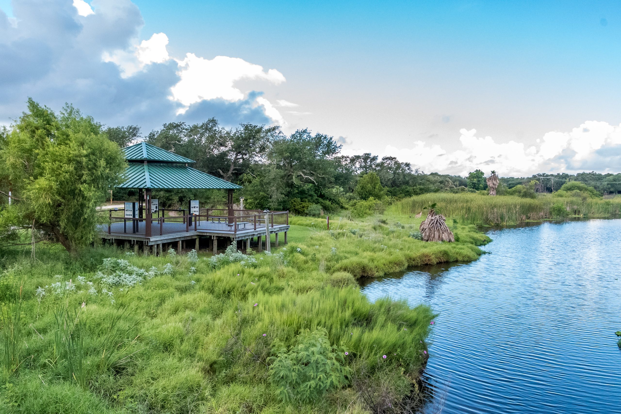 Aransas Pathways Center - Pavilion & Bridge Tule Creek West