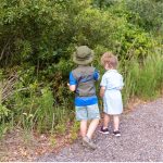 Aransas Pathways Kids walking on trail