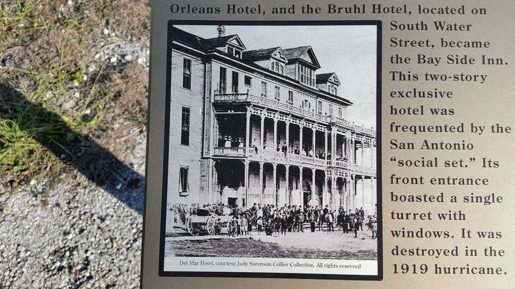 Historical Marker Rockport Aransas Hotel 4