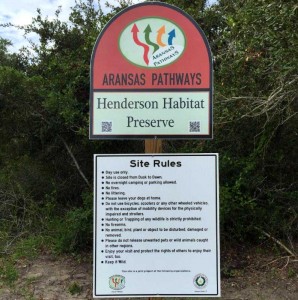 Aransas Pathways Birding Henderson Habitat Preserve 